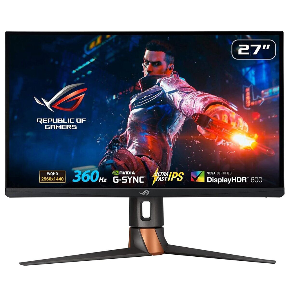[90LM0820-B01370] ASUS ROG Swift PG27AQN computer monitor 68.6 cm (27") 2560 x 1440 pixels Wide Quad HD Grey