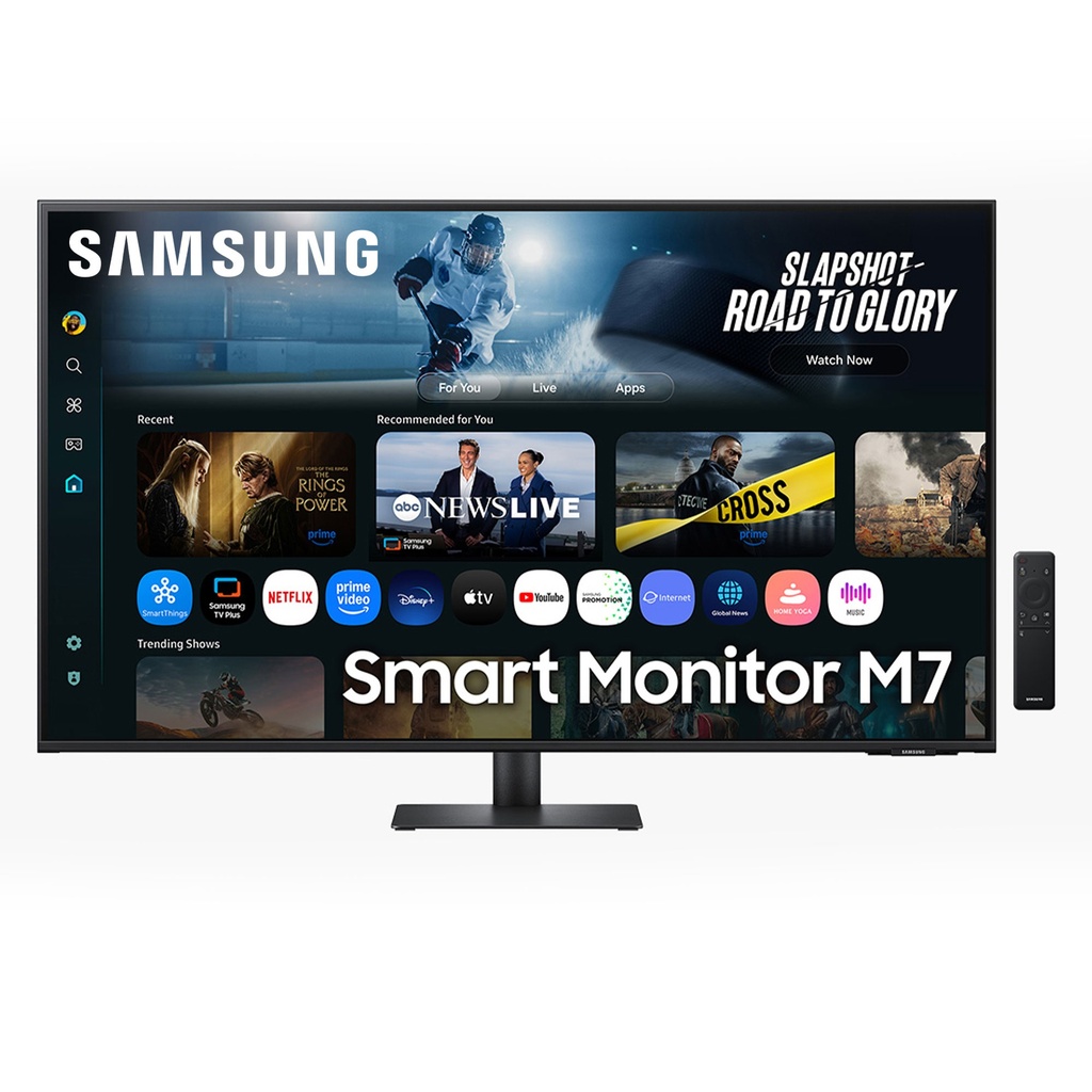 [LS43FM702UUXEN] Samsung M7 M70F computer monitor 109.2 cm (43") 3840 x 2160 pixels 4K Ultra HD LCD Black
