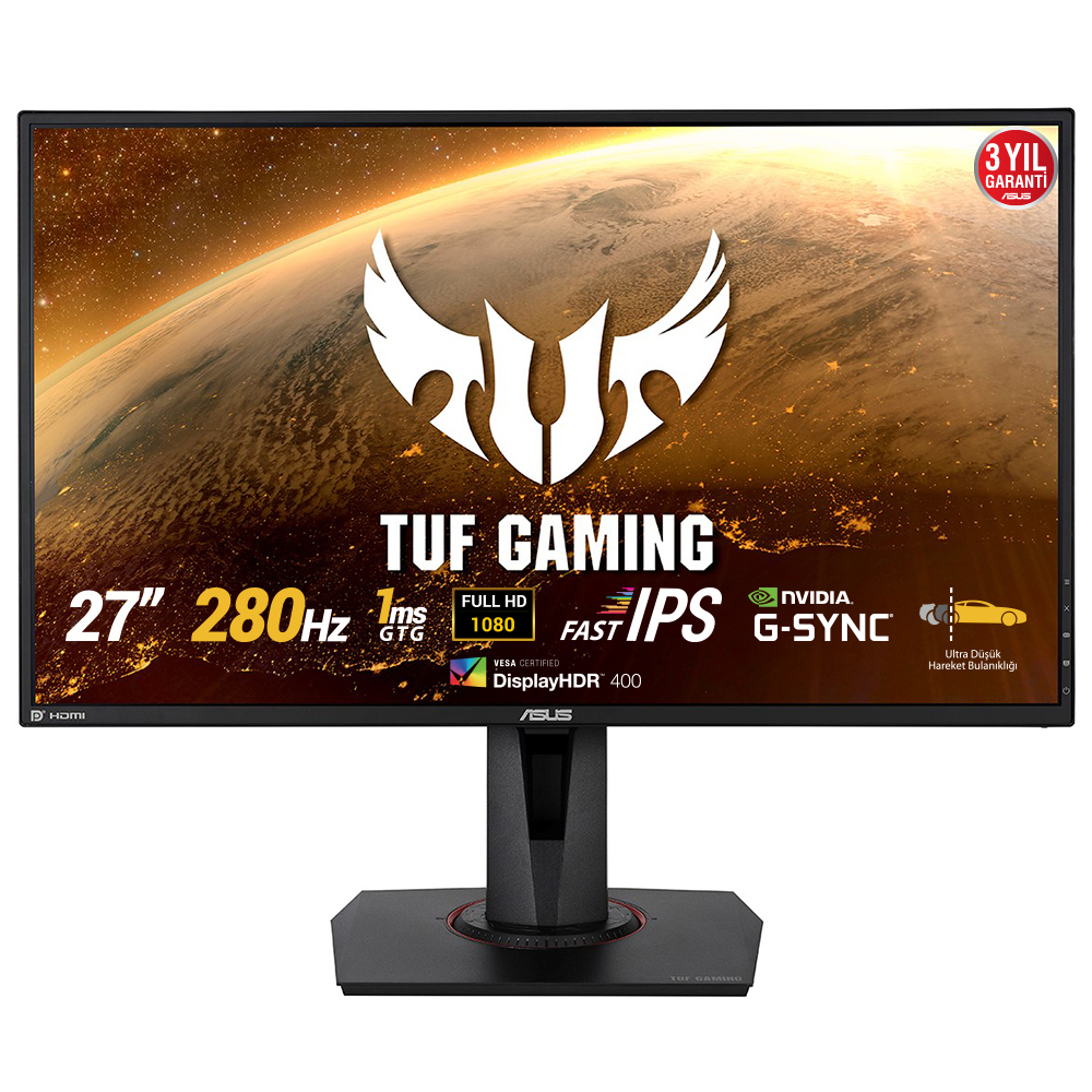 ASUS TUF Gaming VG279QM computer monitor 68.6 cm (27") 1920 x 1080 pixels Full HD Black