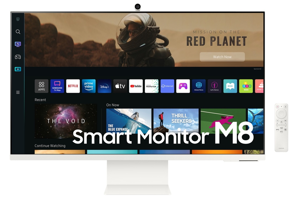 Samsung LS32BM801UU computer monitor 81.3 cm (32") 3840 x 2160 pixels 4K Ultra HD White