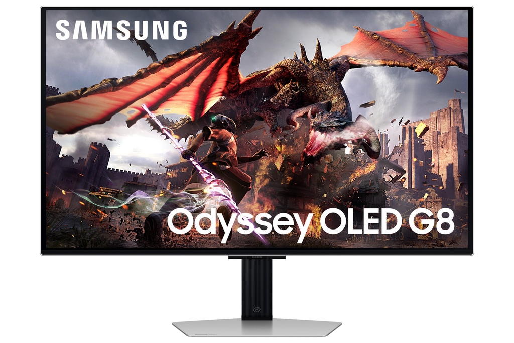 [LS32DG800SUXEN] Samsung G80SD computer monitor 81.3 cm (32") 3840 x 2160 pixels 4K Ultra HD OLED Silver