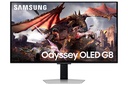 Samsung G80SD computer monitor 81.3 cm (32") 3840 x 2160 pixels 4K Ultra HD OLED Silver