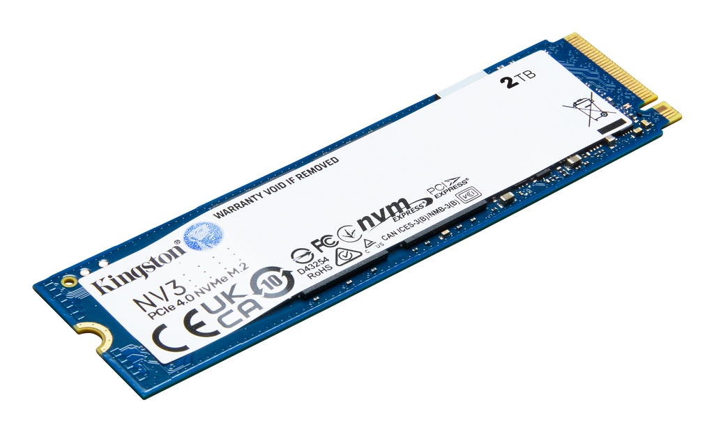 [SNV3S/2000G] SSD Kingston NV3 2TB Kingston SNV3S/2000G M.2 PCIe 4.0 NVMe