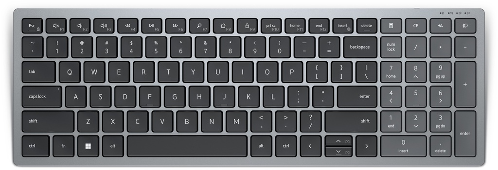 [KB740-GY-R-INT] DELL Pro Plus Compact Keyboard - KB740 - US International (QWERTY)