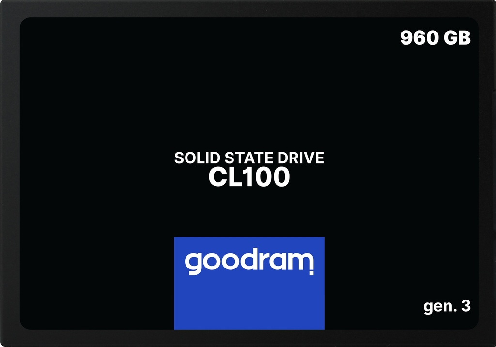 [SSDPRCL100960G3] Goodram CL100 gen.3 960 GB 2.5" Serial ATA III 3D NAND