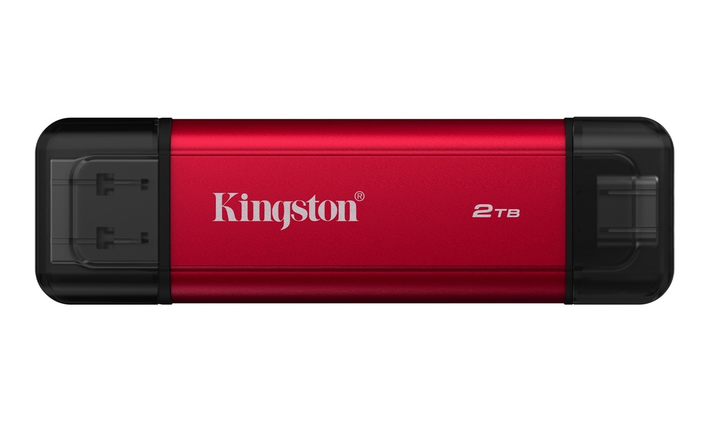[SPSD/2TB] Kingston Technology 2TB Dual USB-A/C Portable SSD, Up to 1050MB/s USB 3.2 Gen 2