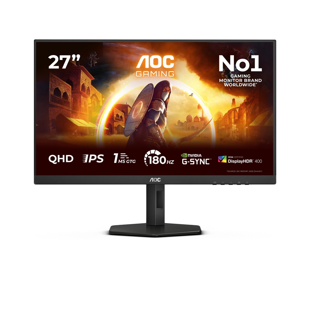 [Q27G4X] AOC Q27G4X computer monitor 68.6 cm (27") 2560 x 1440 pixels Quad HD LCD Black