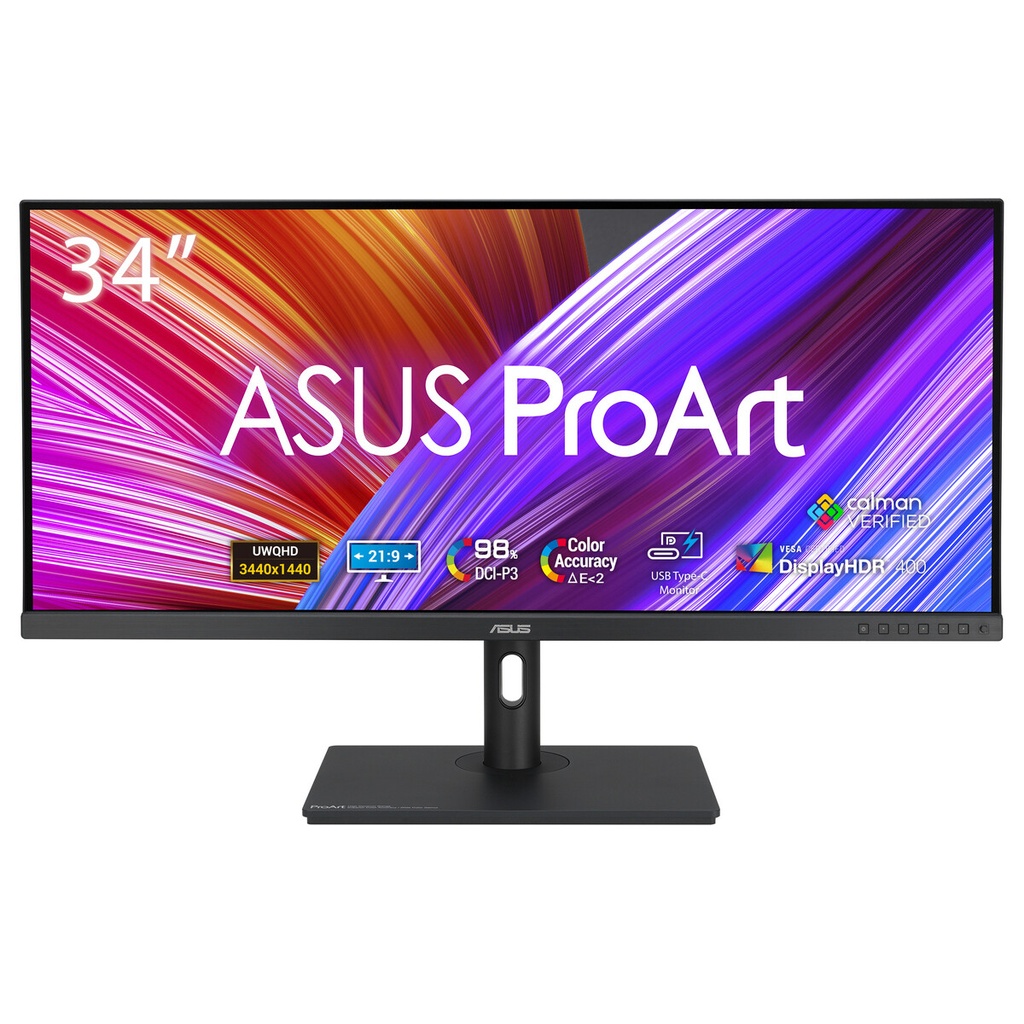 [90LM07Z0-B01370] ASUS ProArt PA348CGV computer monitor 86.4 cm (34") 3440 x 1440 pixels UltraWide Quad HD Black