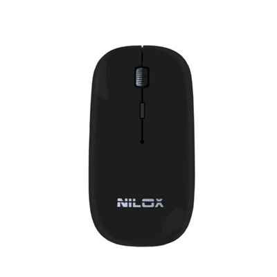 [NXMOAPWI001] Nilox MW30 Black mouse Office Ambidextrous RF Wireless Optical 1600 DPI