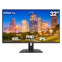 Nilox MONITOR 32 IPS 4MS HDMI VGA 100HZ computer monitor 81.3 cm (32") 1920 x 1080 pixels Full HD LCD