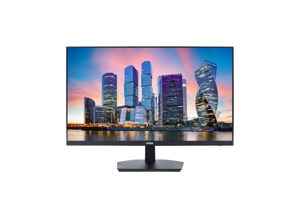 Nilox MONITOR 24" NXM24FHD12 LED IPS FHD 5MS HDMI VGA computer monitor 61 cm (24") 1920 x 1080 pixels Full HD Black