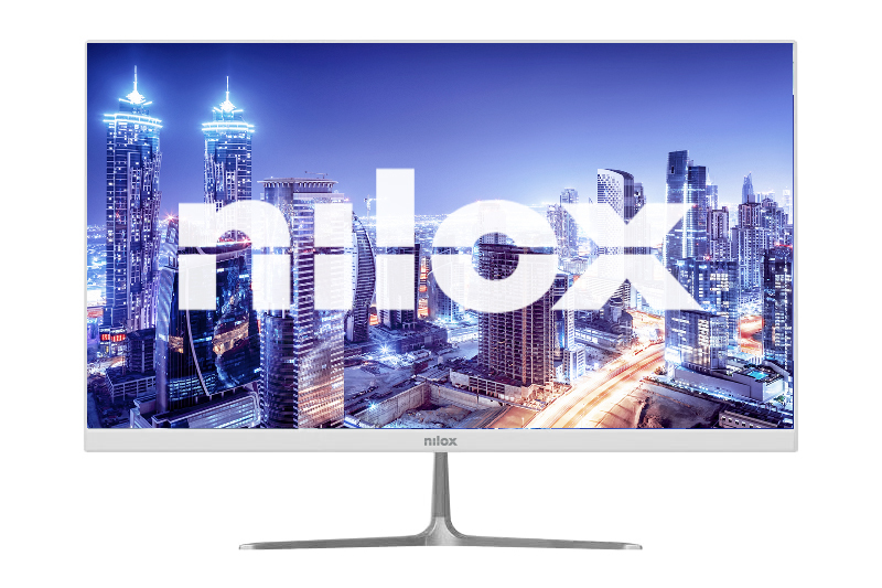 Nilox NXM24FHD01W computer monitor 61 cm (24") 1920 x 1080 pixels Full HD LED White