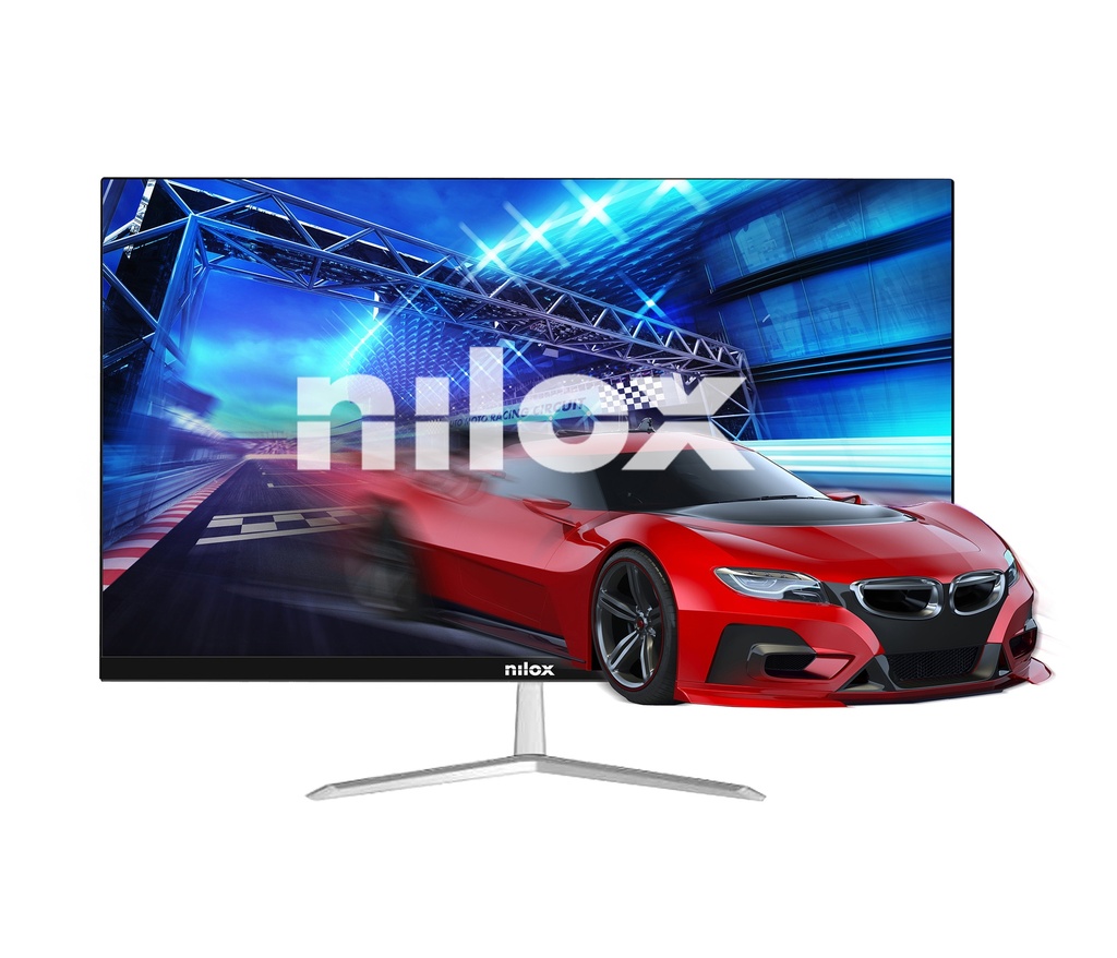 Nilox NXM24FHD752 computer monitor 61 cm (24") 1920 x 1080 pixels Full HD LED Black