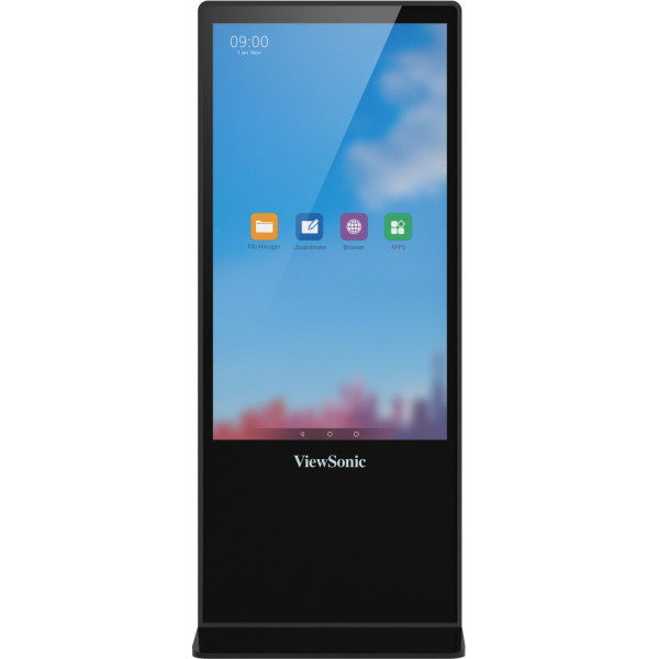 [EP5542T] Viewsonic EP5542T Signage Display Totem design 139.7 cm (55") LED 450 cd/m² 4K Ultra HD Black Touchscreen Android 8.0