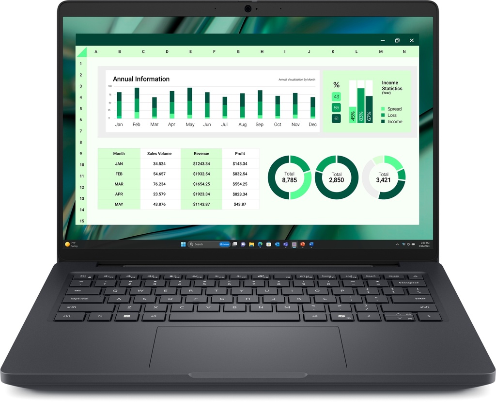 [MNP07] DELL Pro Max 14 MC14250 Intel Core Ultra 7 265H Mobile workstation 35.6 cm (14") Full HD+ 16 GB LPDDR5x-SDRAM 512 GB SSD NVIDIA RTX PRO 500 Blackwell Wi-Fi 7 (802.11be) Windows 11 Pro Italian Black
