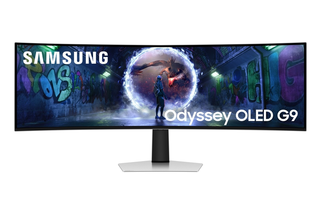 [LS49DG934SUXEN] TFT Samsung Odyssey OLED G9 S49DG934SU 124 cm (49)LED,Micro HDMI,HDMI,DisplayPort,gebogen