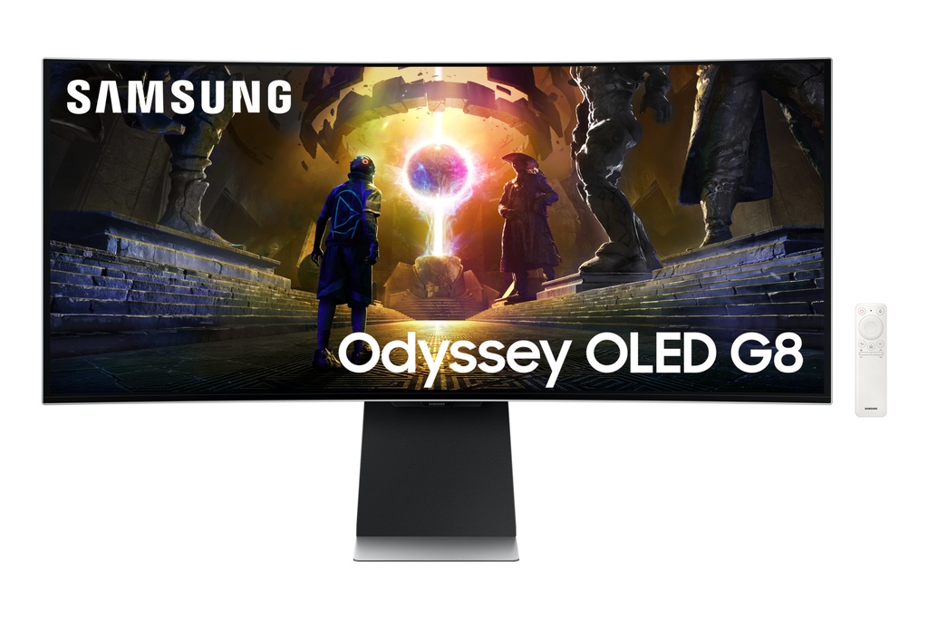 [LS34DG850SUXEN] Samsung G85SD computer monitor 86.4 cm (34") 3440 x 1440 pixels UltraWide Quad HD OLED Silver