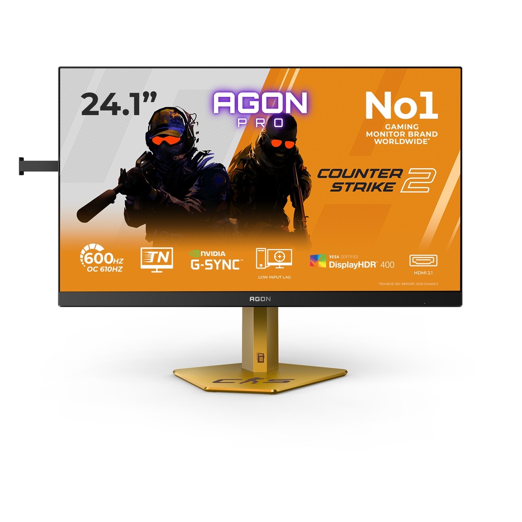 AOC AGON PRO CS24A computer monitor 61.2 cm (24.1") 1920 x 1080 pixels Full HD LED Black