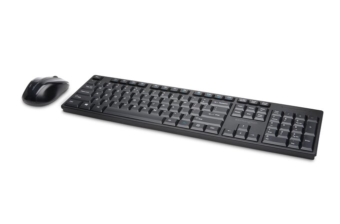 [K75230IT] Kensington Pro Fit keyboard Mouse included Office RF Wireless QWERTY Italian Black