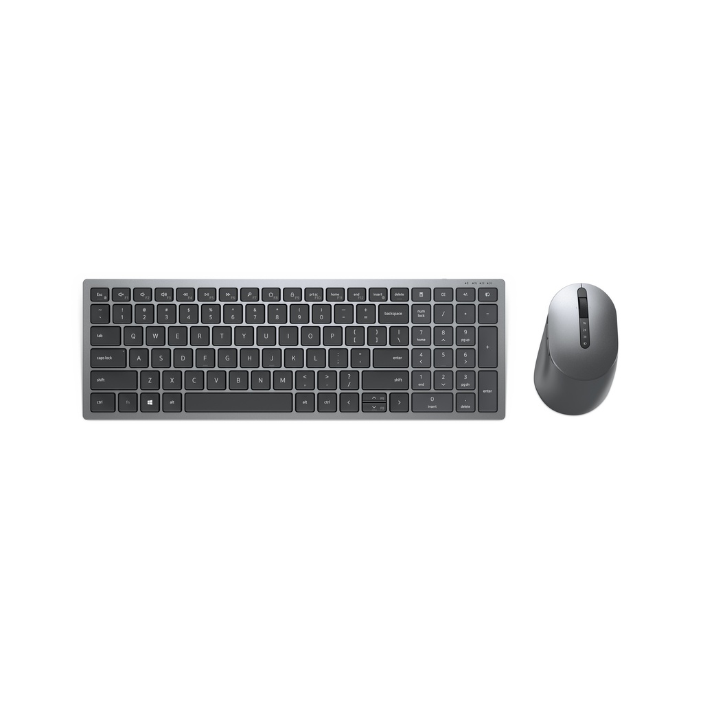 [KM7120W-GY-ITL] DELL Pro Plus Compact Keyboard and Mouse - KM7120W - Italian (QWERTY)