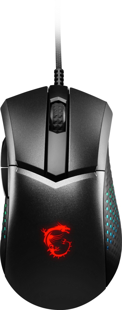 [S12-0402180-C54] MSI CLUTCH GM51 LIGHTWEIGHT mouse Gaming Right-hand USB Type-A Optical 26000 DPI