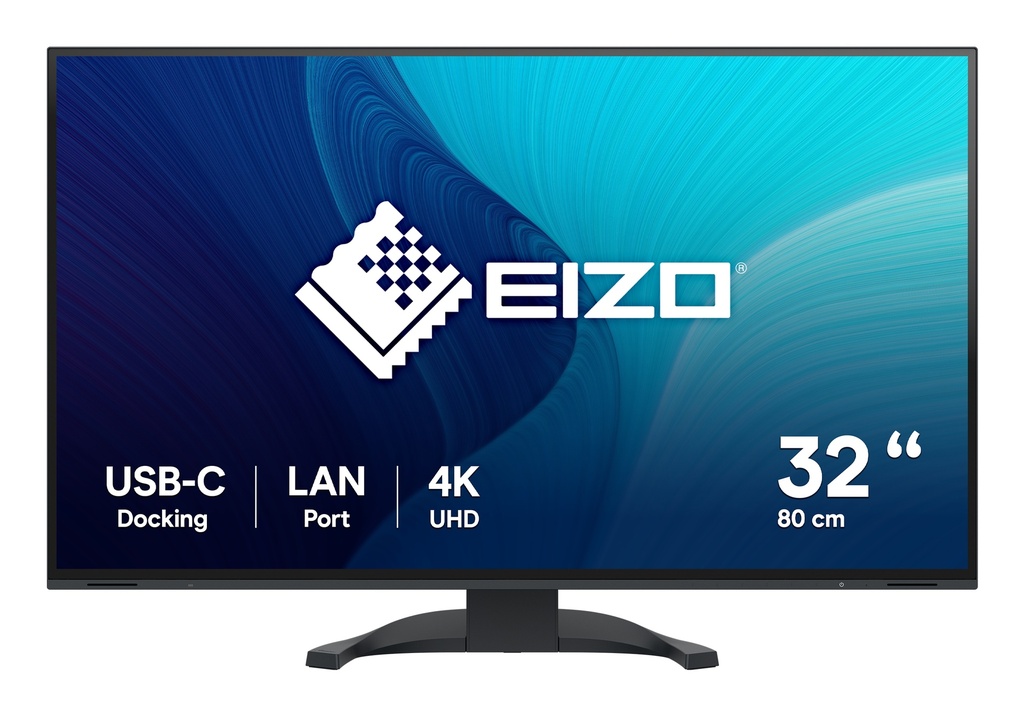 EIZO FlexScan EV3240X-BK computer monitor 80 cm (31.5") 3840 x 2160 pixels 4K Ultra HD LED Black