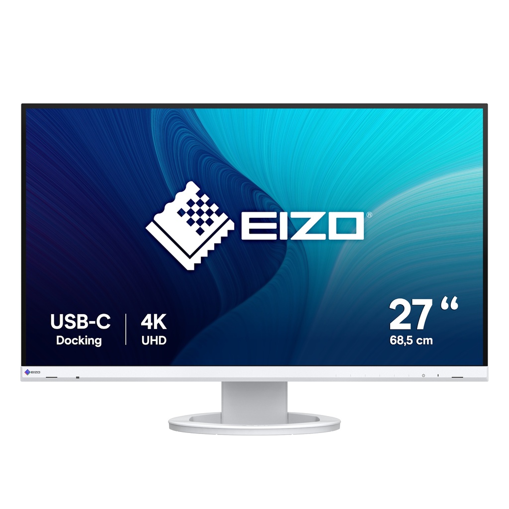 [EV2740S-WT] EIZO FlexScan EV2740S computer monitor 68.6 cm (27") 3840 x 2160 pixels 4K Ultra HD LCD White