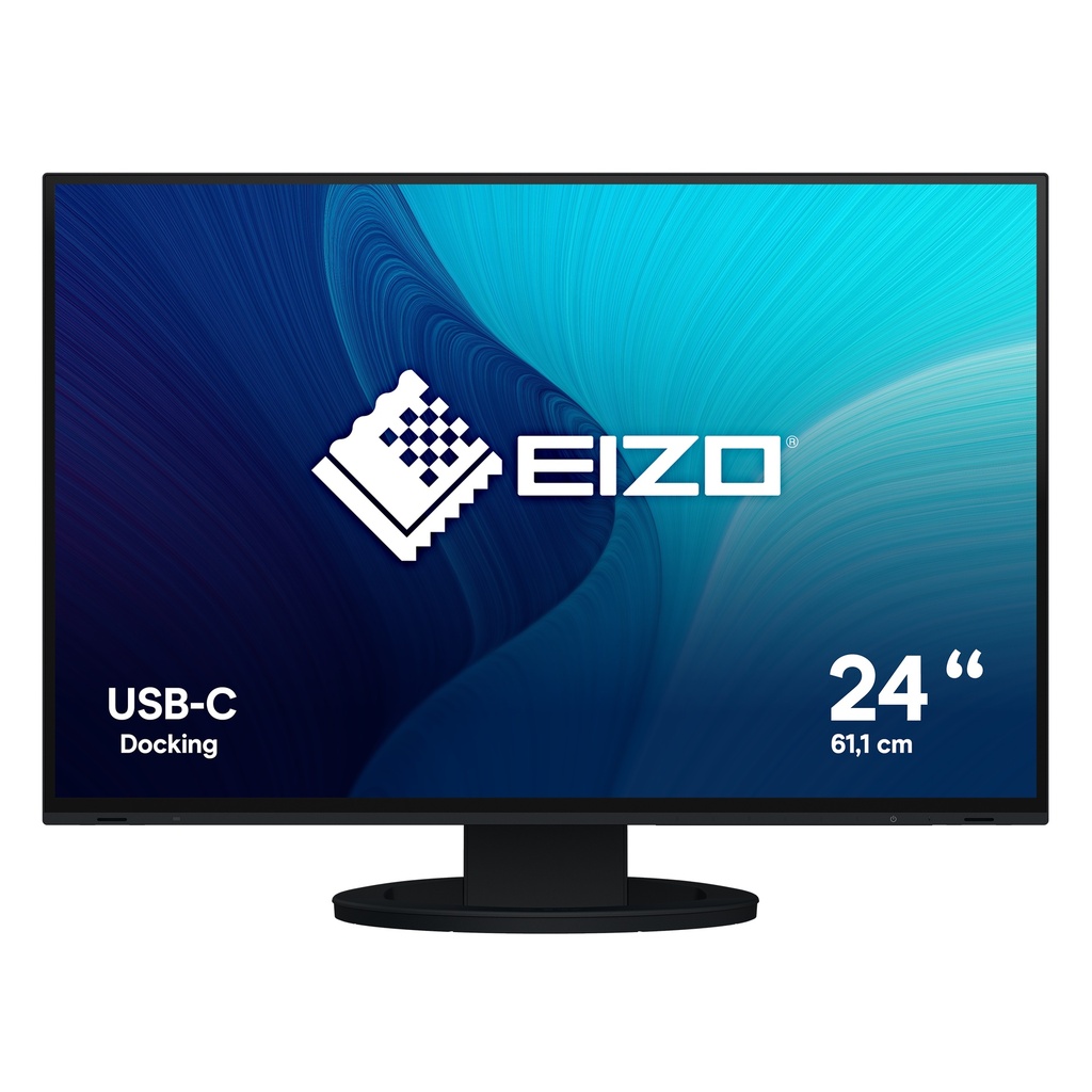 [EV2485-BK] EIZO FlexScan EV2485-BK computer monitor 61.2 cm (24.1") 1920 x 1200 pixels WUXGA LED Black
