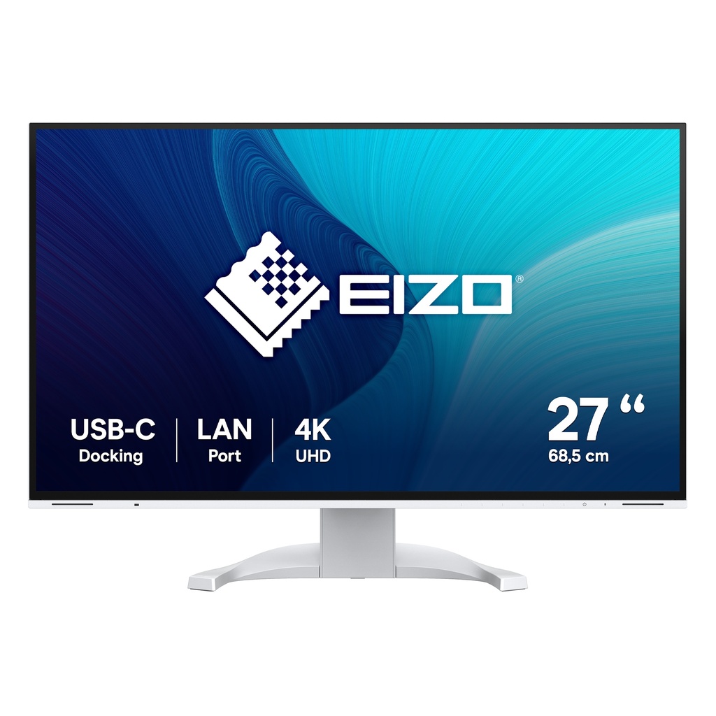 [EV2740X-WT] EIZO FlexScan EV2740X-WT computer monitor 68.6 cm (27") 3840 x 2160 pixels 4K Ultra HD LCD White