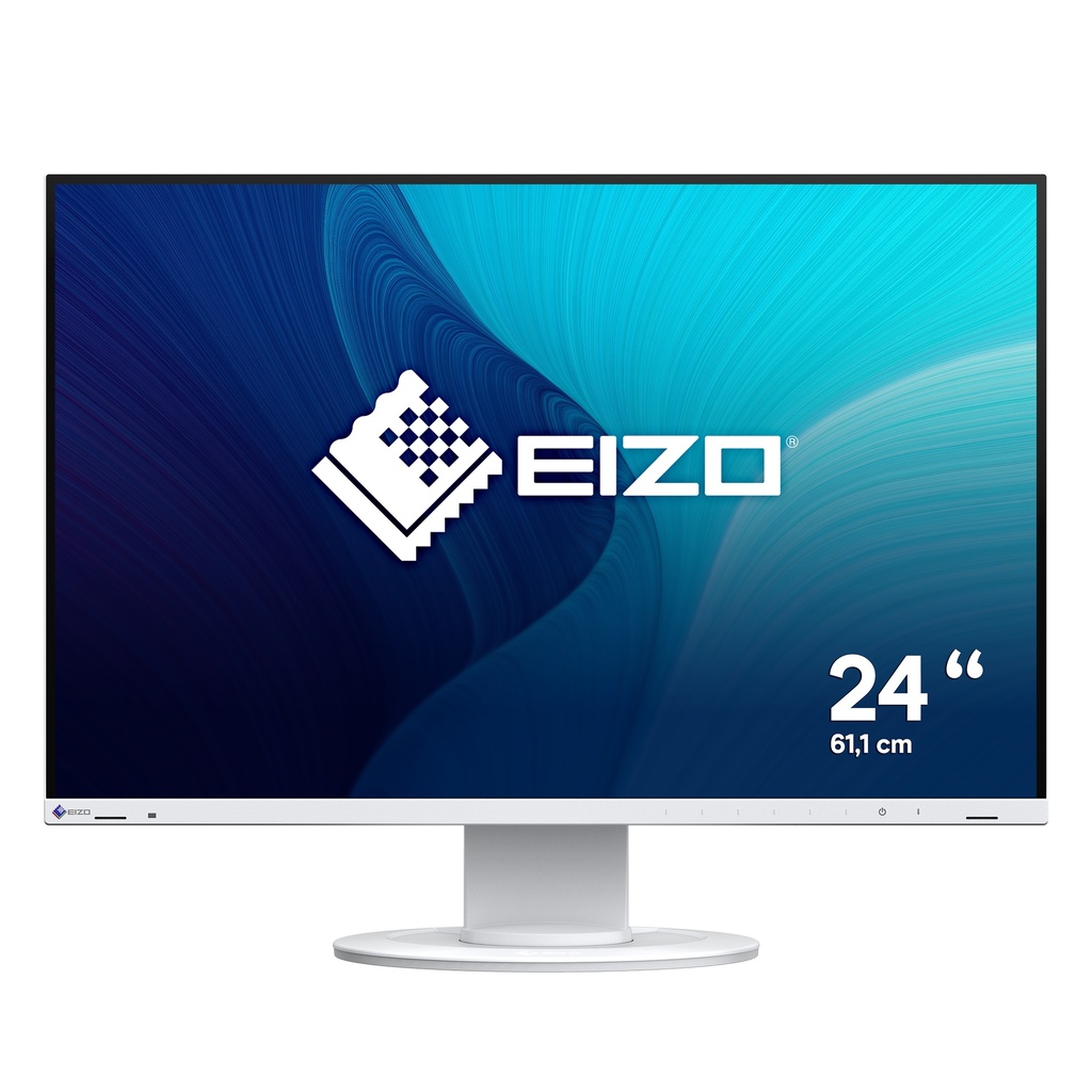 [EV2410R-WT] EIZO FlexScan EV2410R computer monitor 61.2 cm (24.1") 1920 x 1200 pixels WUXGA LCD White