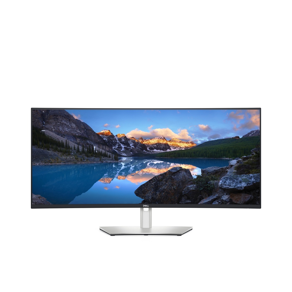DELL UltraSharp U3824DW computer monitor 95.2 cm (37.5") 3840 x 1600 pixels Wide Quad HD+ LCD Black, Silver