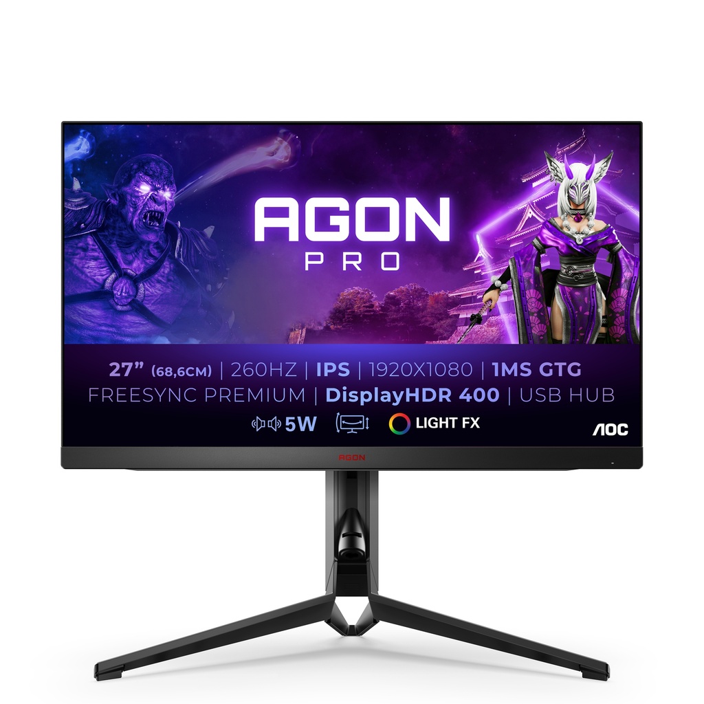 [AG274FZ] AOC AGON PRO AG274FZ computer monitor 68.6 cm (27") 1920 x 1080 pixels Full HD LED Black, Red