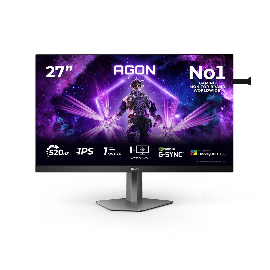 AOC G2 AG276FK computer monitor 68.6 cm (27") 1920 x 1080 pixels Full HD LED Black, Grey