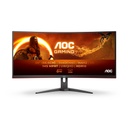 AOC G2 CU34G2XE/BK computer monitor 86.4 cm (34") 3440 x 1440 pixels Wide Quad HD LCD Black, Red