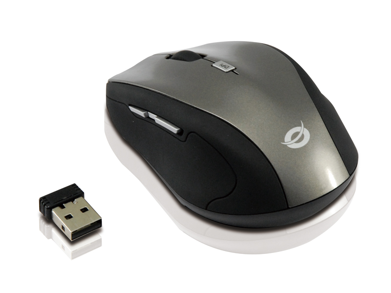 [C08-269] Conceptronic Optical Wireless 5-Button Travel Mouse