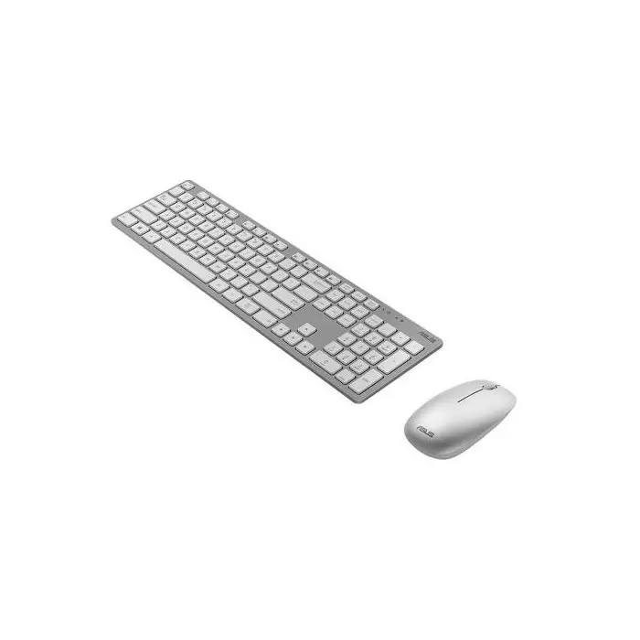[90XB0430-BKM3B0] ASUS W5000 keyboard Mouse included Home/Office RF Wireless QWERTY Italian White