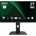 MSI PRO MP275PG 27 Inch Monitor, FHD (1920 x 1080), 100Hz, IPS, 1ms, 1x HDMI 1.4b, 1x DP 1.2a output, 1x D-Sub(VGA), Built-in Speakers, Anti-Glare, Anti-Flicker, Less Blue light, TÜV Certified, VESA, Kensington, 4-way adjustable stand, Black