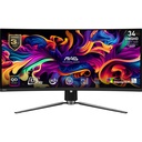 MSI MAG 341CQP QD-OLED computer monitor 86.4 cm (34") 3440 x 1440 pixels UltraWide Quad HD Black