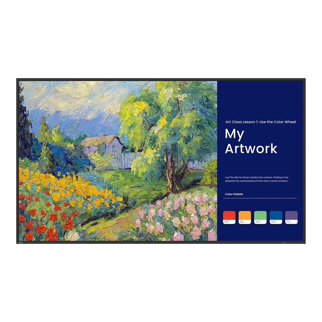 [9H.S3MTB.DE2] BenQ SL6504 Smart Signage Display Digital signage flat panel 165.1 cm (65") LCD 500 cd/m² 4K Ultra HD Black Built-in processor Android