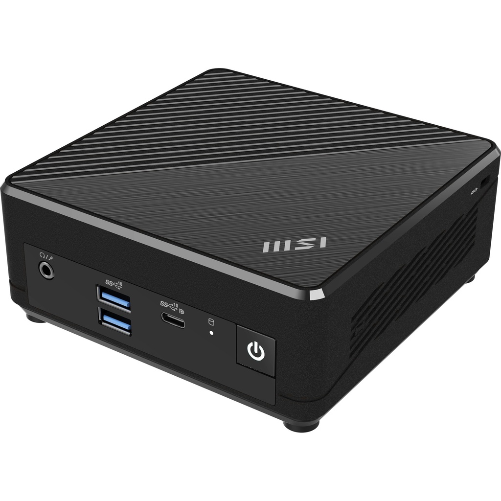 MSI CUBI N ADL S-226BEU PC/workstation barebone 0.69L sized PC Black N200