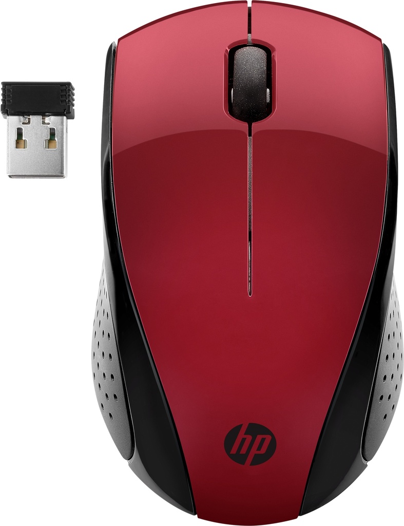 [7KX10AA#ABB] HP Wireless Mouse 220 (Sunset Red)