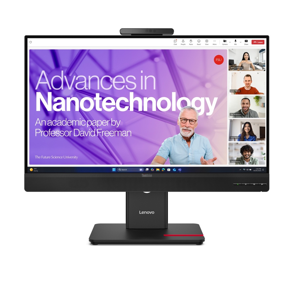 [64B8UAT1EU] Lenovo ThinkVision T27QD-4v computer monitor 68.6 cm (27") 2560 x 1440 pixels Quad HD LCD Black