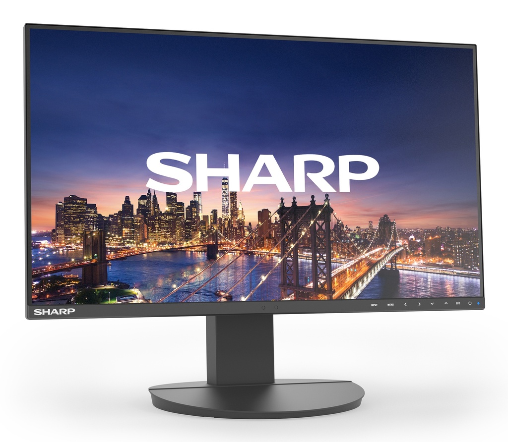 Sharp MultiSync EA241F computer monitor 61 cm (24") 1920 x 1080 pixels Full HD LCD Black
