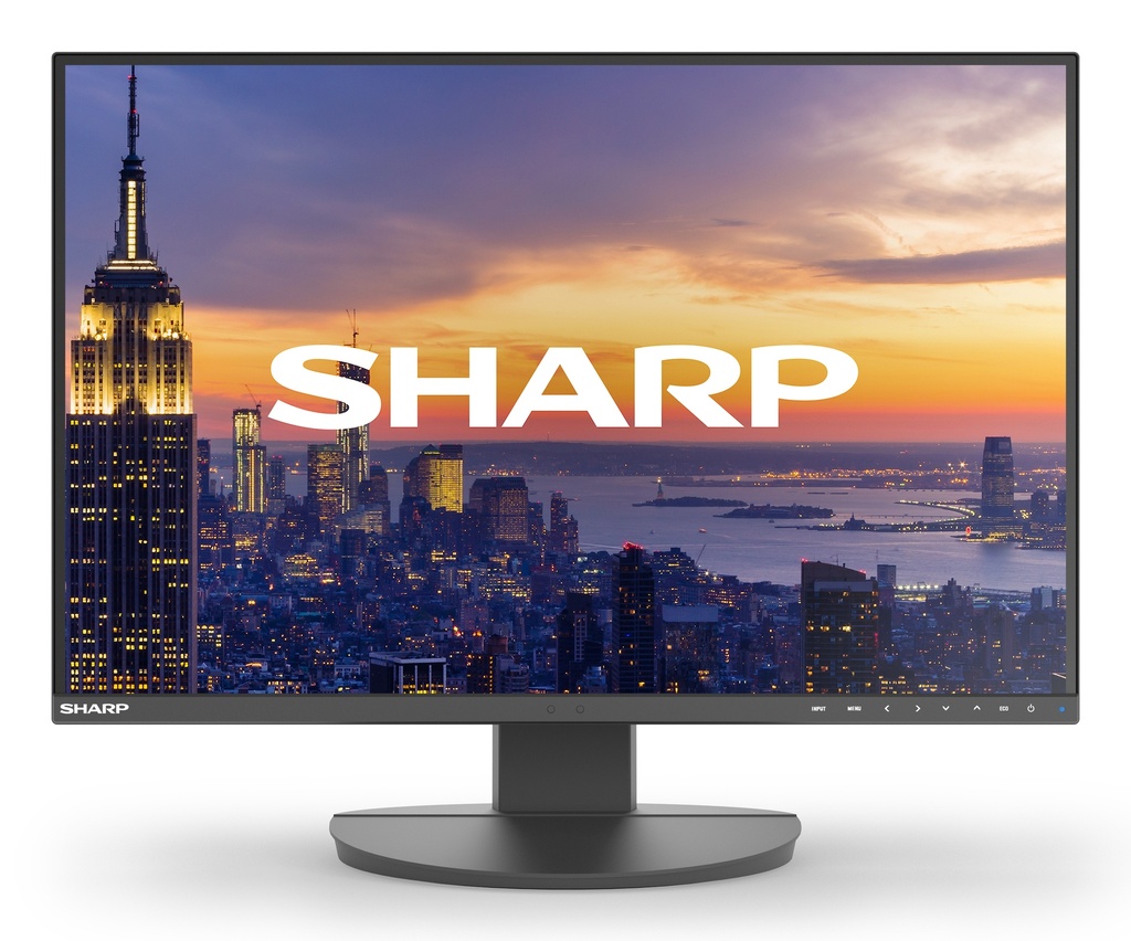 [60006214] Sharp MultiSync EA242W computer monitor 61 cm (24") 1920 x 1200 pixels Full HD LCD Black