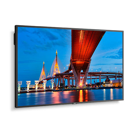 [60006086] NEC MultiSync M651-2 Kiosk design 165.1 cm (65") LED 500 cd/m² 4K Ultra HD Black Built-in processor