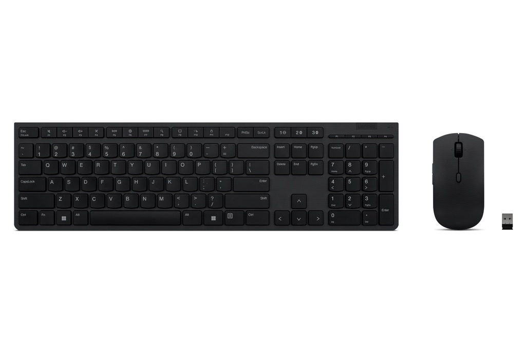 [4X31K03951] Lenovo 4X31K03951 keyboard Mouse included RF Wireless + Bluetooth Italian Black