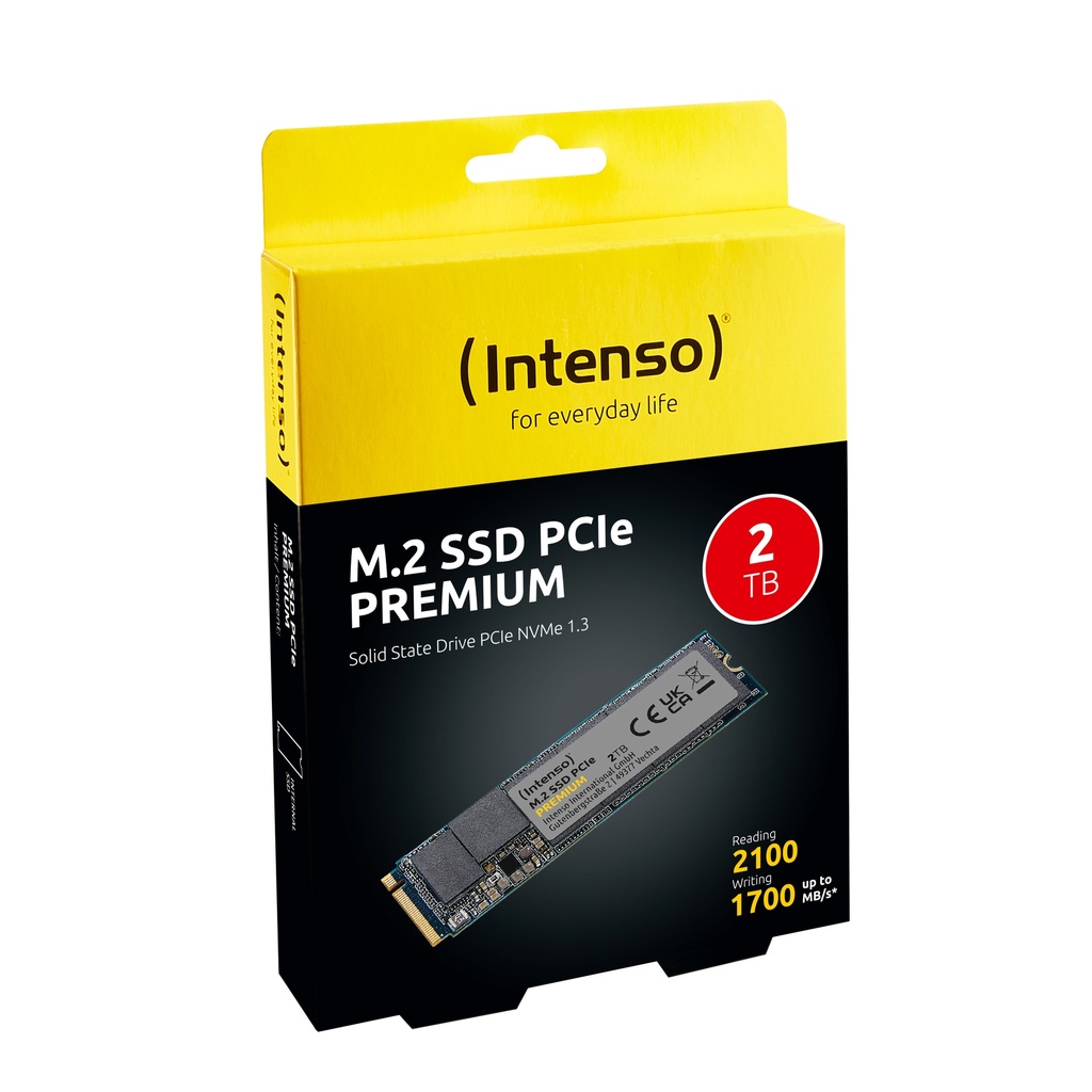 [3835470] Intenso 3835470 drives allo stato solido 2 TB M.2 PCI Express 3.0 NVMe 3D NAND