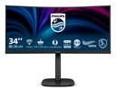 Philips 3000 series 34B2U3600C/00 computer monitor 86.4 cm (34") 3440 x 1440 pixels Wide Quad HD LCD Black