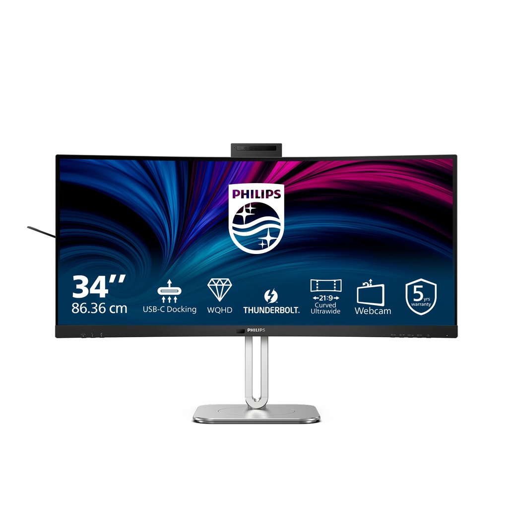 [34B2U6603CH/00] Philips 6000 series 34B2U6603CH/00 computer monitor 86.4 cm (34") 3440 x 1440 pixels Wide Quad HD LCD Grey