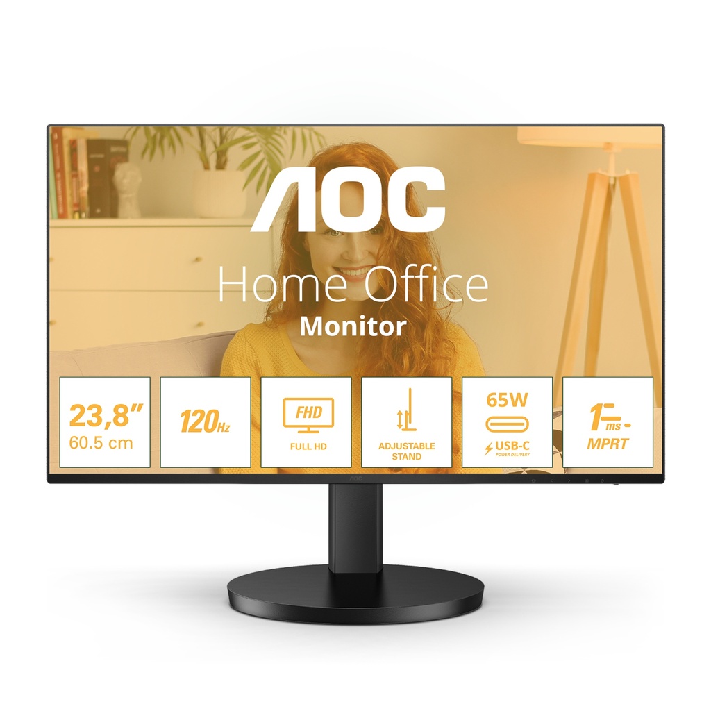 [27B3CF2] AOC B3 27B3CF2 computer monitor 68.6 cm (27") 1920 x 1080 pixels Full HD LED Black